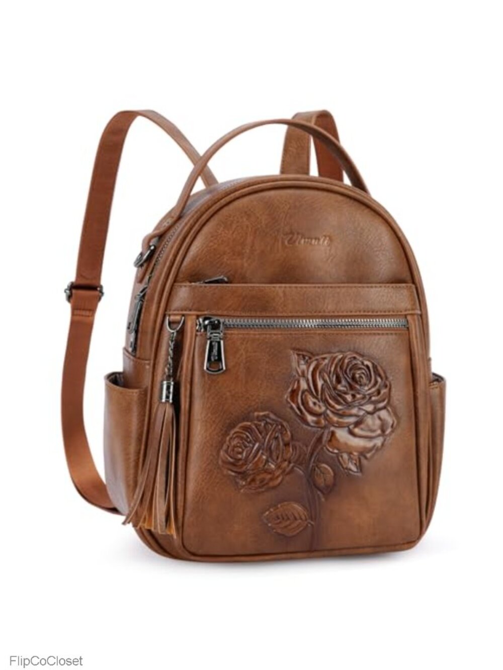 Mini Backpack Purse for Women | Vegan Leather Small Student Backpack Travel